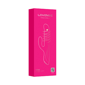 LOVENSE Velvo - вибратор-кролик с вращающимися шариками и мобильным управлением